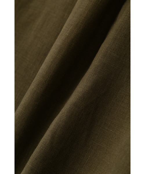 MARGARET HOWELL(マーガレットハウエル)の「LINEN VOILE(シャツ/ブラウス・レディース・ダークブラウン/ホワイト/オリーブ・3/2/1)」の15枚目の写真
