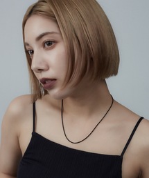 AKEL（アケル）の「【AKEL】アケル/  2mmツイストチェーンネックレス/ 金属アレルギー対応(サージカルステンレス)（ネックレス）」