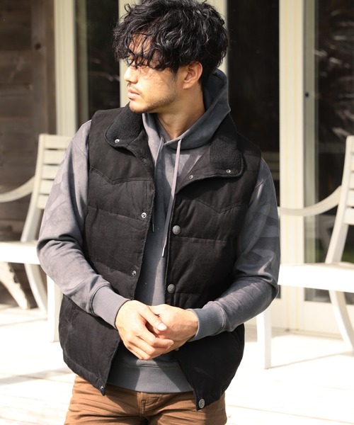 BAYFLOW ベイフロー ダウンベスト いかつい