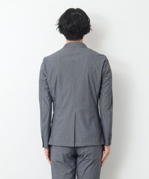 NOLLEY’S（ノーリーズ）の「《セットアップ対応/ビジカジ対応》接触冷感 360度ストレッチ ジャケット（テーラードジャケット・メンズ・チャコールグレー/ベージュ/インディゴブルー・XL/L/M/S）」の13枚目の写真