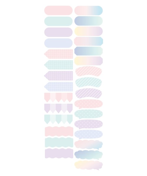 MARK'S（マークス）の「「マステ」手帳デコ マークス 水性ペンで書けるマスキングテープ・フレークタイプ・タイトル用（ステッカー/テープ・レディース・B/A/C/D・FREE）」の7枚目の写真