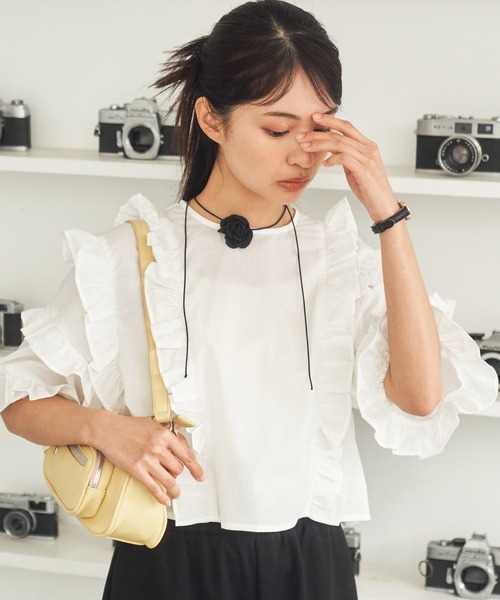 Birthday room（バースデイルーム）の「バラモチーフチョーカー（ネックレス・レディース・ブラック・FREE）」の15枚目の写真