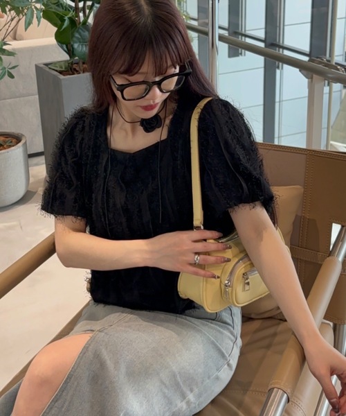 Birthday room（バースデイルーム）の「バラモチーフチョーカー（ネックレス・レディース・ブラック・FREE）」の4枚目の写真