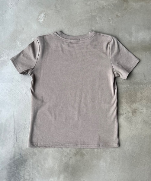 fuckthisindustry tシャツ　ラメ non-hedge tシャツ シルバーラメプリントクロップド丈半袖T