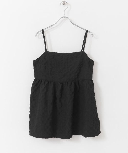 ITEMS URBANRESEARCH（アイテムズ アーバンリサーチ）の「サッカーチェックキャミソール（キャミソール・レディース・ブラック/ホワイト系その他・FREE）」の22枚目の写真