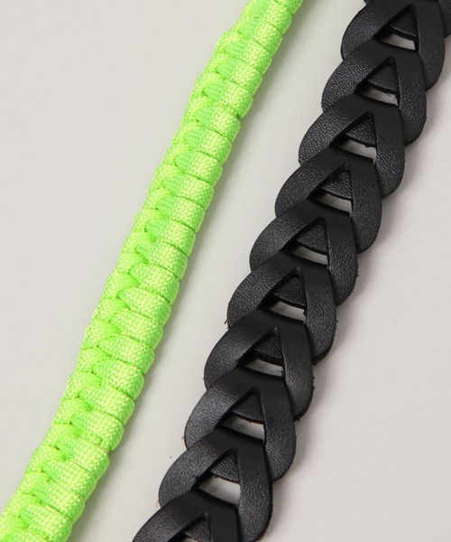 RAGEBLUE（レイジブルー）の「マルチWAY/パラコードコンビショルダーストラップ/スマホショルダー（キーホルダー・メンズ・ブラック/オレンジ系その他/グリーン系その他・FREE）」の7枚目の写真