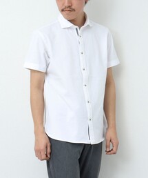 NOLLEY’S | 《ビジカジ対応》パラシュートボタン 半袖シャツ(シャツ/ブラウス)