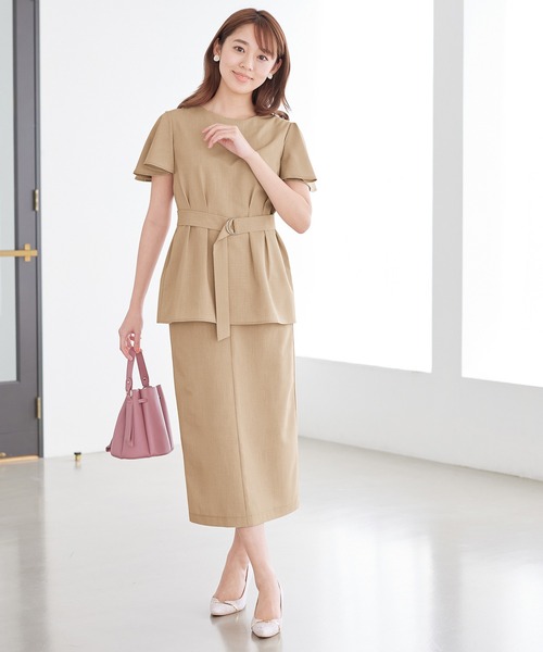 alotta(アロッタ)の「麻調セミタイトスカート(スカート・レディース・ベージュ/グレー/ライトブルー・X-LARGE/LARGE/MEDIUM)」の7枚目の写真