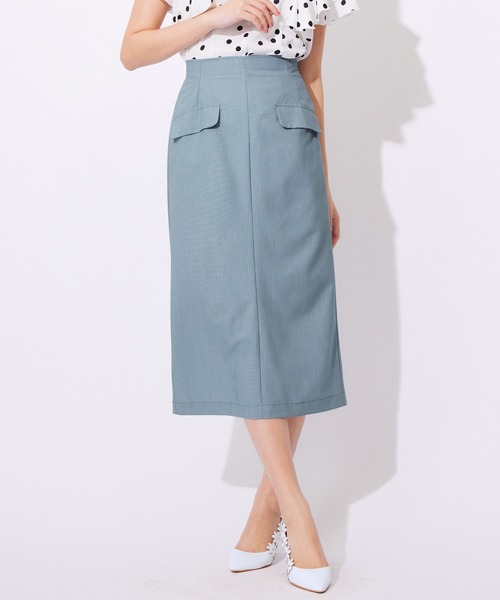 alotta(アロッタ)の「麻調セミタイトスカート(スカート・レディース・ベージュ/グレー/ライトブルー・X-LARGE/LARGE/MEDIUM)」の10枚目の写真