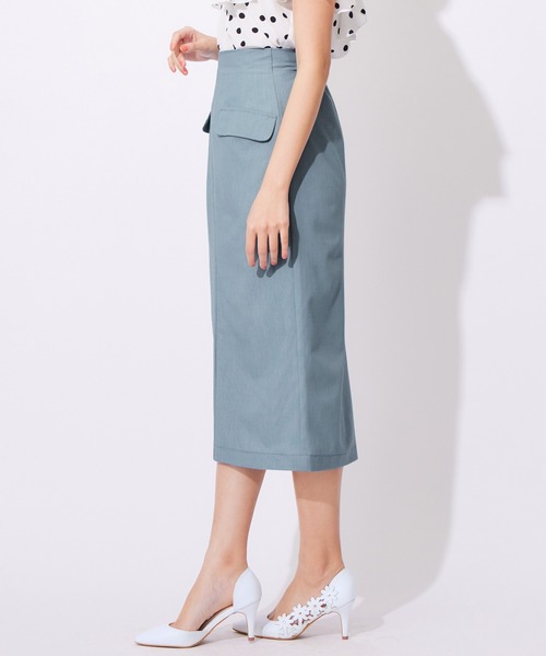 alotta(アロッタ)の「麻調セミタイトスカート(スカート・レディース・ベージュ/グレー/ライトブルー・X-LARGE/LARGE/MEDIUM)」の11枚目の写真