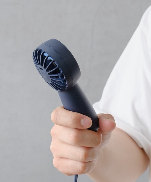 BIRTHDAY BAR(バースデイバー)の「pocket handy fan mini 扇風機(生活家電・レディース・ネイビー/ホワイト・フリー)」の10枚目の写真