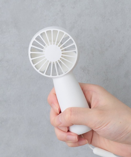 BIRTHDAY BAR(バースデイバー)の「pocket handy fan mini 扇風機(生活家電・レディース・ネイビー/ホワイト・フリー)」の5枚目の写真