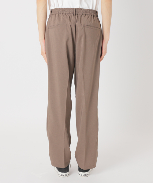 JOURNAL STANDARD relume（ジャーナルスタンダード　レリューム）の「"イージーケア" TECH-LINEN イージースラックス（スラックス・メンズ・ブラック/ブラウン系その他/ブラックミックス/ベージュ・SMALL/MEDIUM/LARGE）」の13枚目の写真