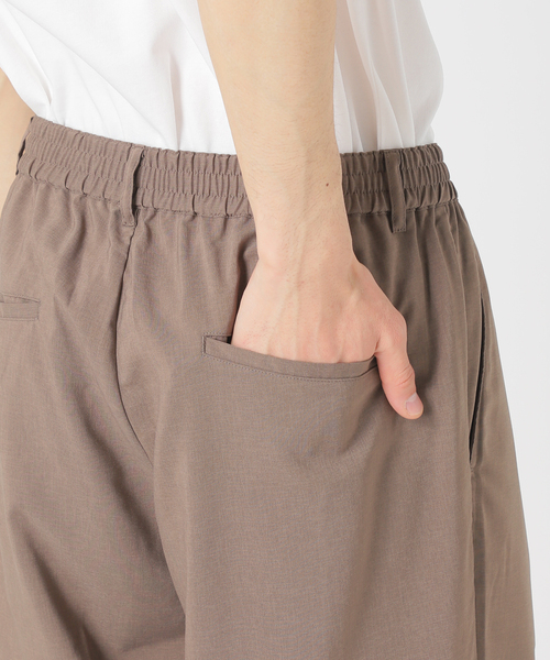 JOURNAL STANDARD relume（ジャーナルスタンダード　レリューム）の「"イージーケア" TECH-LINEN イージースラックス（スラックス・メンズ・ブラック/ブラウン系その他/ブラックミックス/ベージュ・SMALL/MEDIUM/LARGE）」の11枚目の写真