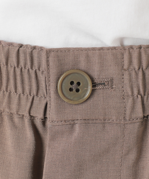 JOURNAL STANDARD relume（ジャーナルスタンダード　レリューム）の「"イージーケア" TECH-LINEN イージースラックス（スラックス・メンズ・ブラック/ブラウン系その他/ブラックミックス/ベージュ・SMALL/MEDIUM/LARGE）」の7枚目の写真