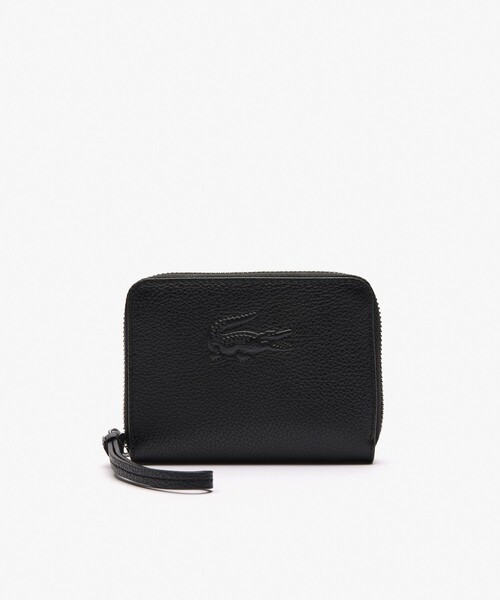 LACOSTE（ラコステ）の「シティコート ジップコインポーチ（財布・レディース・オフホワイト/ブラック・FREE）」の6枚目の写真