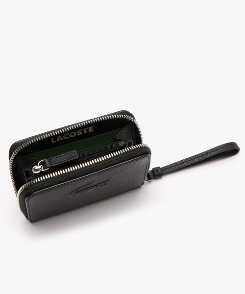 LACOSTE（ラコステ）の「シティコート ジップコインポーチ（財布・レディース・オフホワイト/ブラック・FREE）」の7枚目の写真