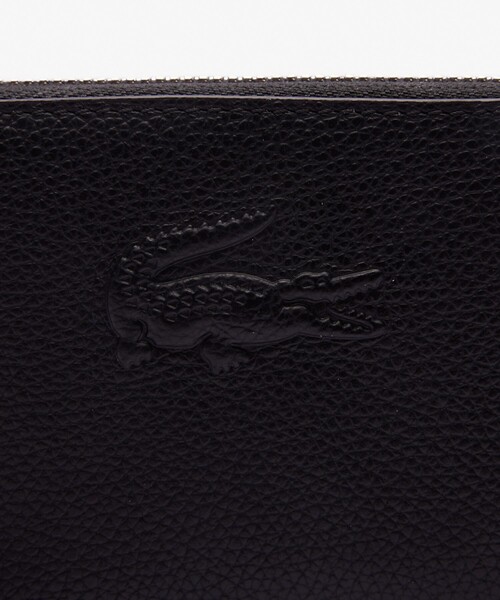 LACOSTE（ラコステ）の「シティコート ジップコインポーチ（財布・レディース・オフホワイト/ブラック・FREE）」の8枚目の写真