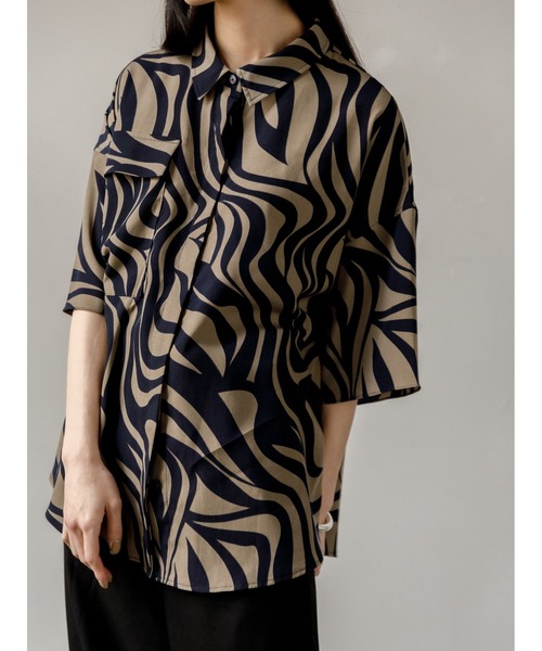 AgAwd(アガウド)の「【先行予約】AGAWD ジオメタリーシャツ ★(シャツ/ブラウス)」 WEAR