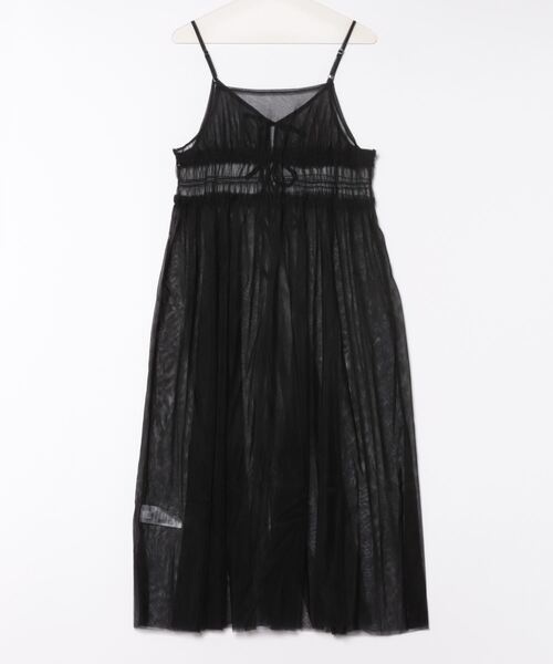 LOWRYS FARM(ローリーズファーム)の「2WAYチュールキャミワンピース 124077(ワンピース・レディース・チャコールグレー/ブラック/アイボリー/ブラック系その他/ホワイト・FREE)」の14枚目の写真