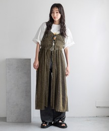 LOWRYS FARM | 2WAYチュールキャミワンピース 124077(ワンピース)