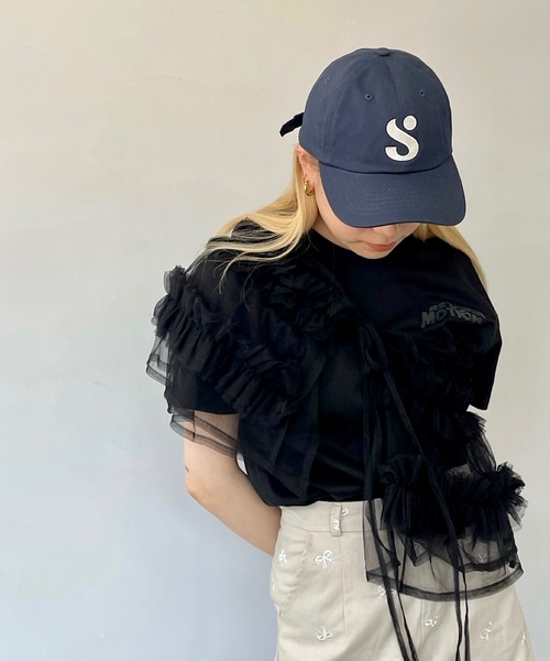 SANSeLF（サンセルフ）の「Seマルチウェイチュールビスチェ【SANSeLF】sanwt24s001（ベスト・レディース・ブラック/ベージュ・FREE）」の13枚目の写真