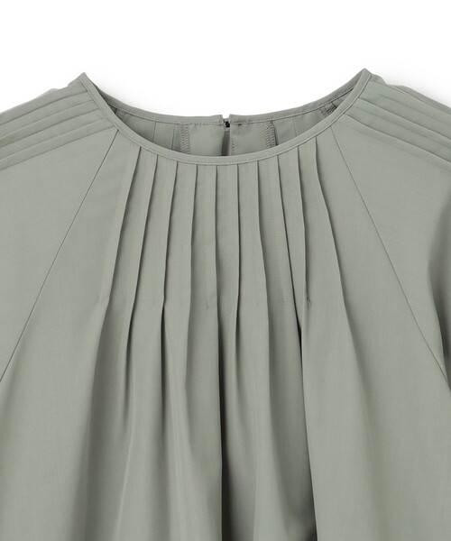 【セール】【イージーケア/接触冷感/洗える】イージーケア ピンタックブラウス（シャツ/ブラウス）｜UNFILO（アンフィーロ）