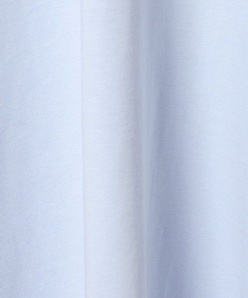 Anui（アニュイ）の「【UNISEX/3サイズ展開】ポイントロゴＴシャツ（Tシャツ/カットソー・レディース・ブラック/ライトブルー/オフホワイト・SMALL/MEDIUM/LARGE）」の8枚目の写真