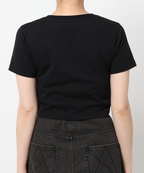 Anui（アニュイ）の「【UNISEX/3サイズ展開】ポイントロゴＴシャツ（Tシャツ/カットソー・レディース・ブラック/ライトブルー/オフホワイト・SMALL/MEDIUM/LARGE）」の16枚目の写真