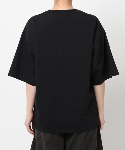 Anui（アニュイ）の「【UNISEX/3サイズ展開】ポイントロゴＴシャツ（Tシャツ/カットソー・レディース・ブラック/ライトブルー/オフホワイト・SMALL/MEDIUM/LARGE）」の19枚目の写真