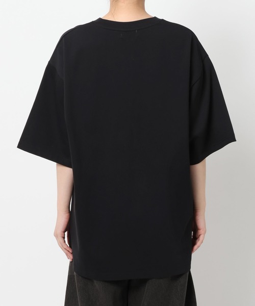 Anui（アニュイ）の「【UNISEX/3サイズ展開】ポイントロゴＴシャツ（Tシャツ/カットソー・レディース・ブラック/ライトブルー/オフホワイト・SMALL/MEDIUM/LARGE）」の21枚目の写真