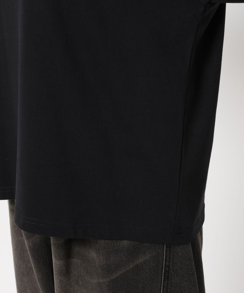 Anui（アニュイ）の「【UNISEX/3サイズ展開】ポイントロゴＴシャツ（Tシャツ/カットソー・レディース・ブラック/ライトブルー/オフホワイト・SMALL/MEDIUM/LARGE）」の12枚目の写真