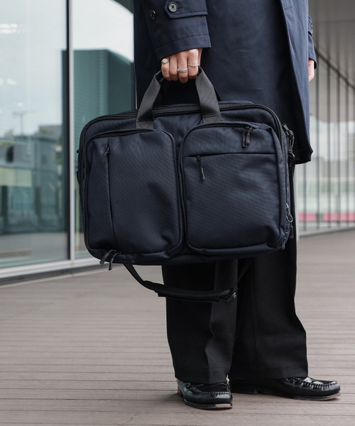 WEB限定カラーあり】ビジネストリップ 3WAY ブリーフバッグ（ノートPC