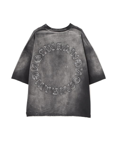 DANKE SCHON(ダンケシェーン)の「DankeSchon/ダンケシェーン/PIGMENT SPRAYING CIRCLE ST(Tシャツ/カットソー・レディース・ブラック/グレー・M/L)」の8枚目の写真