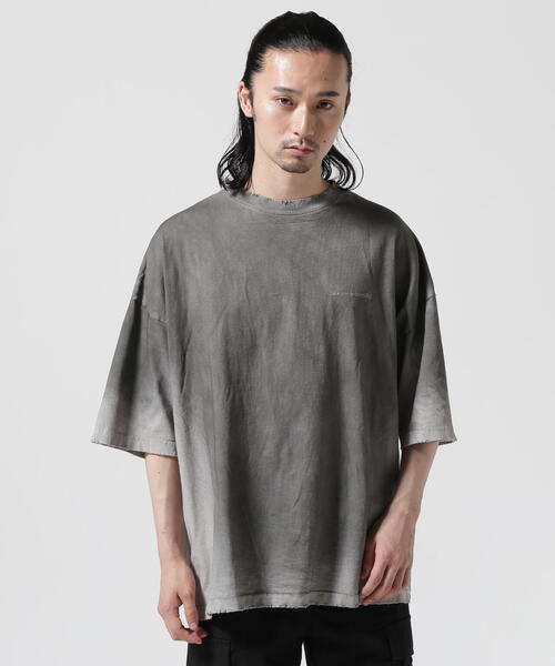 DANKE SCHON(ダンケシェーン)の「DankeSchon/ダンケシェーン/PIGMENT SPRAYING CIRCLE ST(Tシャツ/カットソー・レディース・ブラック/グレー・M/L)」の15枚目の写真