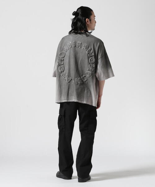 DANKE SCHON(ダンケシェーン)の「DankeSchon/ダンケシェーン/PIGMENT SPRAYING CIRCLE ST(Tシャツ/カットソー・レディース・ブラック/グレー・M/L)」の16枚目の写真