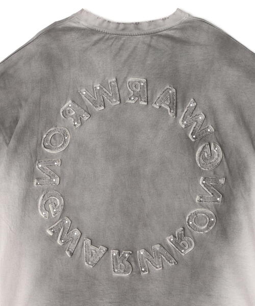 DANKE SCHON(ダンケシェーン)の「DankeSchon/ダンケシェーン/PIGMENT SPRAYING CIRCLE ST(Tシャツ/カットソー・レディース・ブラック/グレー・M/L)」の21枚目の写真