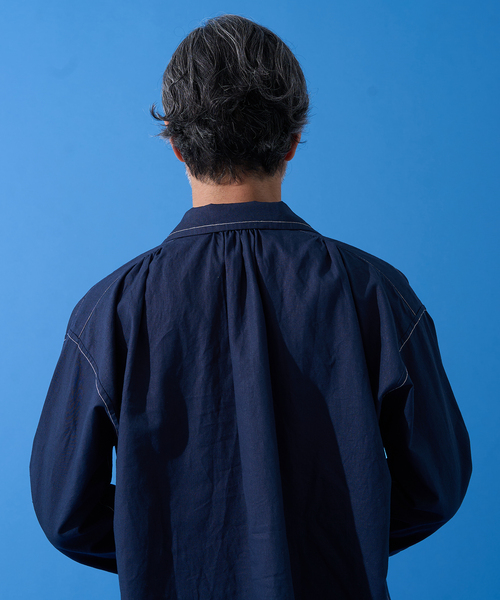 EDIFICE（エディフィス）の「BUREAU (ビューロー) FRENCH SMOCK SHIRTS
