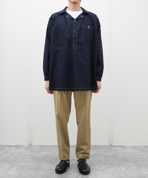 EDIFICE（エディフィス）の「BUREAU (ビューロー) FRENCH SMOCK SHIRTS