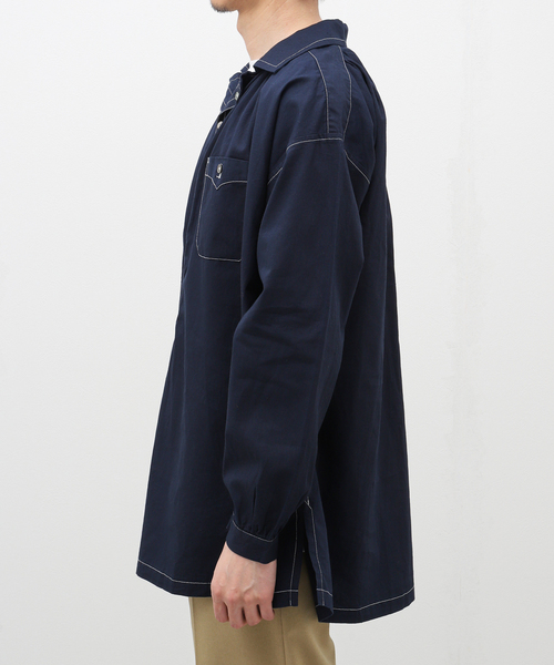 EDIFICE（エディフィス）の「BUREAU (ビューロー) FRENCH SMOCK SHIRTS