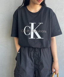 [Calvin Klein/カルバンクライン] モノグラムロゴ プリントTシャツ
