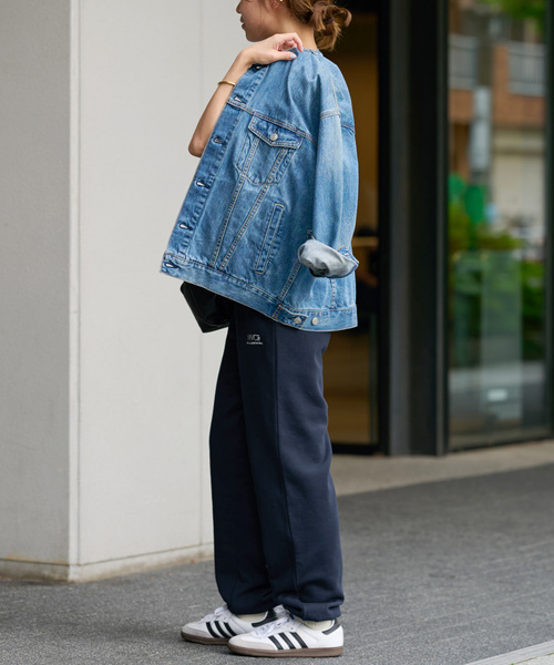 JOURNAL STANDARD relume（ジャーナルスタンダード　レリューム）の「ロゴスウェットパンツ（スウェットパンツ・レディース・ネイビー/グレー・FREE）」の15枚目の写真