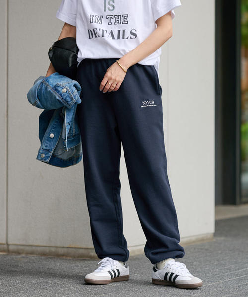 JOURNAL STANDARD relume（ジャーナルスタンダード　レリューム）の「ロゴスウェットパンツ（スウェットパンツ・レディース・ネイビー/グレー・FREE）」の17枚目の写真