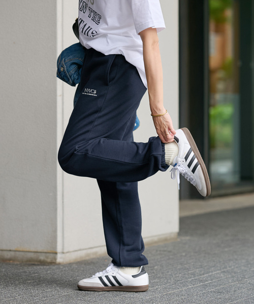 JOURNAL STANDARD relume（ジャーナルスタンダード　レリューム）の「ロゴスウェットパンツ（スウェットパンツ・レディース・ネイビー/グレー・FREE）」の20枚目の写真