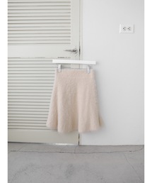 shaggy knit bustier
