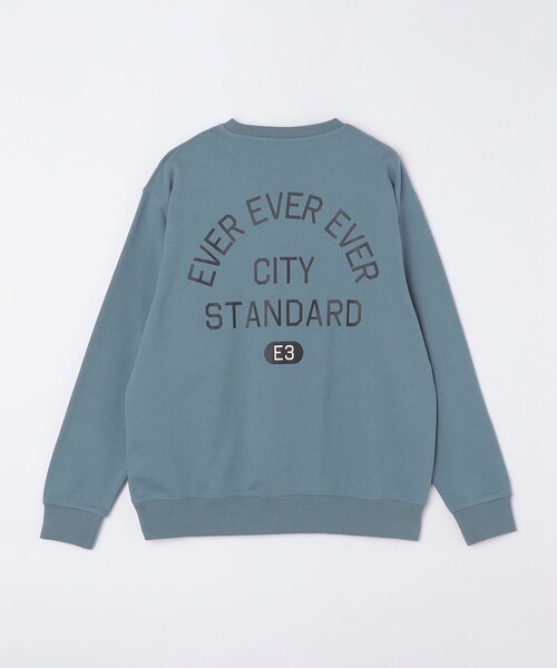 City Ambient Products(シティアンビエントプロダクツ)の「City Ambient Products: プリント クルーネック スウェット(スウェット・メンズ・ナチュラル/グレー/ホワイト/ライトブルー・LARGE/MEDIUM/SMALL)」の16枚目の写真