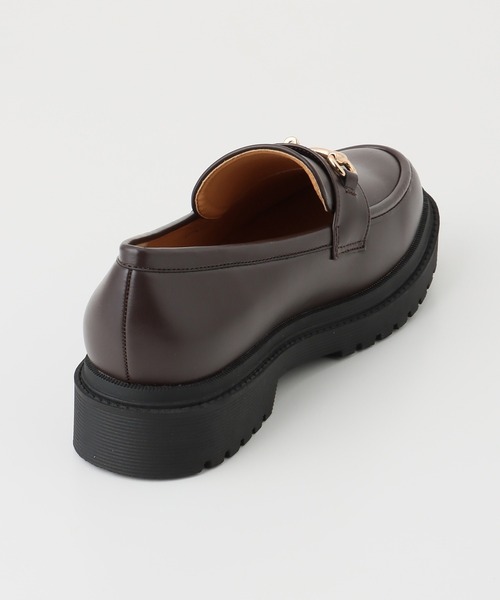 Honeys(ハニーズ)の「ボリュームローファー(ローファー・レディース・ブラック/ダークブラウン/ライトベージュ/ブラック系その他/ダークブラウン系・L/LL/S/M)」の13枚目の写真