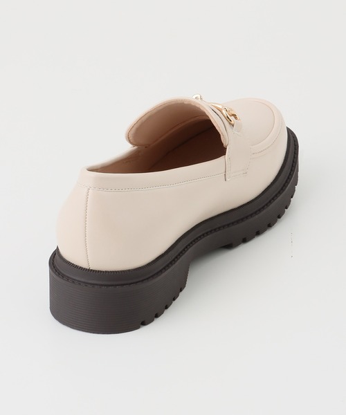 Honeys(ハニーズ)の「ボリュームローファー(ローファー・レディース・ブラック/ダークブラウン/ライトベージュ/ブラック系その他/ダークブラウン系・L/LL/S/M)」の16枚目の写真