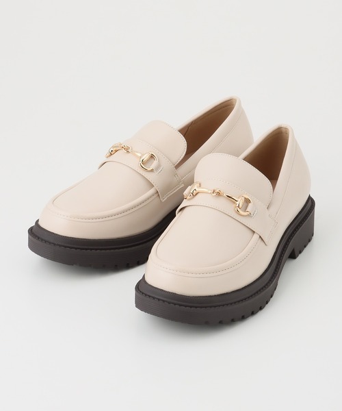 試着のみ♡リボンデザインボリュームローファー 23.5cm定価￥12,980税込 ボリュームローファー（ローファー）｜Honeys（ハニーズ）の