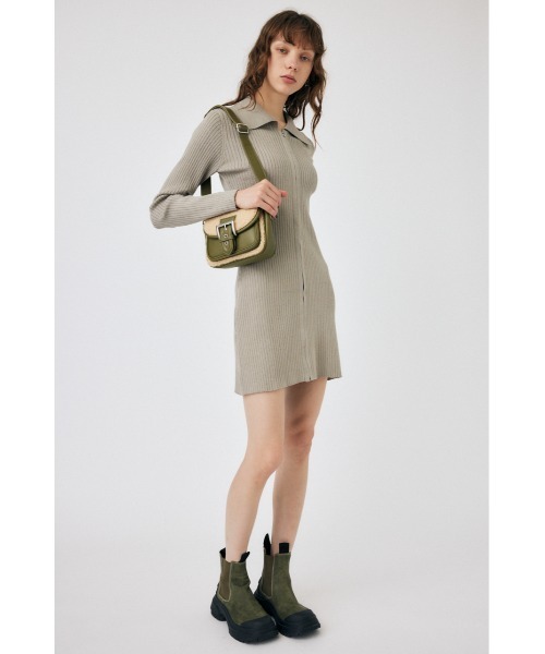 MOUSSY(マウジー)の「BOA SADDLE バッグ(ショルダーバッグ・レディース・ブラック/カーキ・FREE)」の22枚目の写真